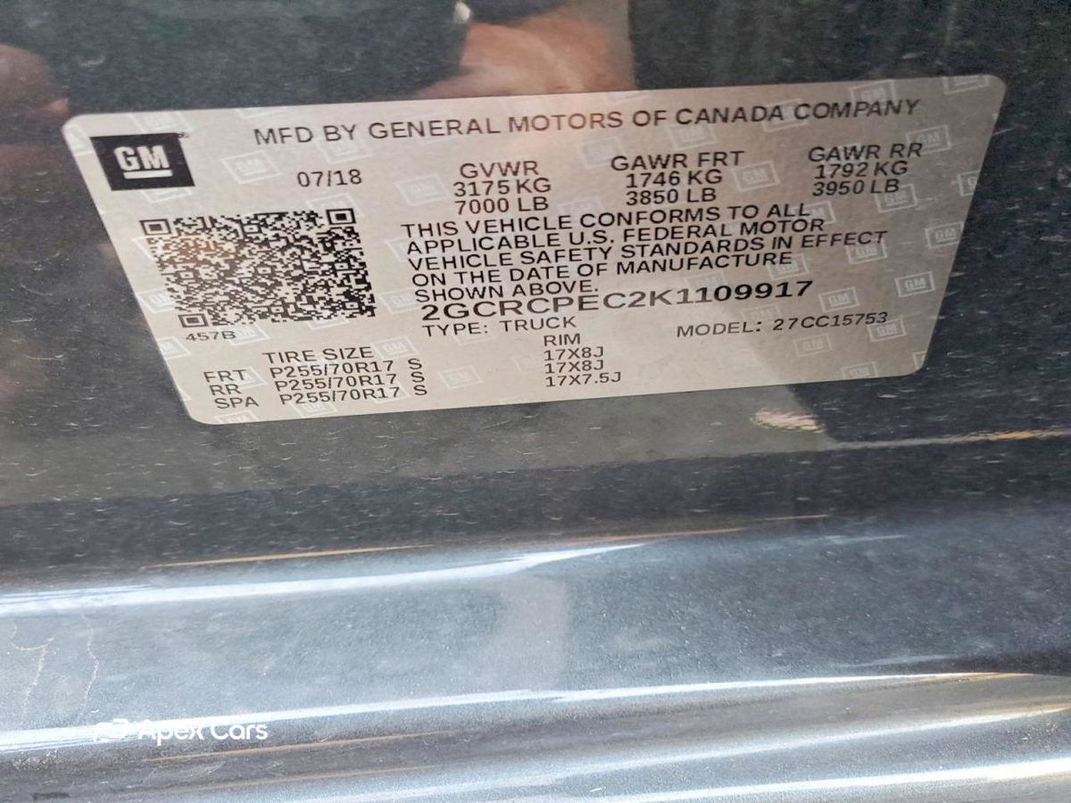 Chevrolet Silverado 2019
