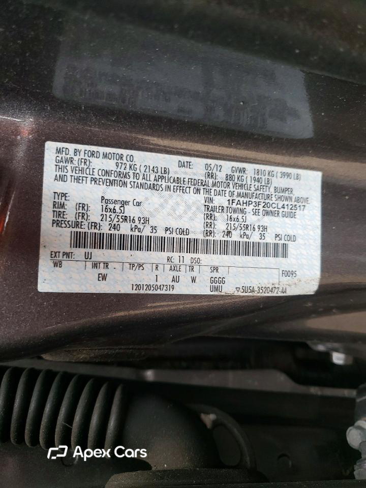 Ford Focus 2012