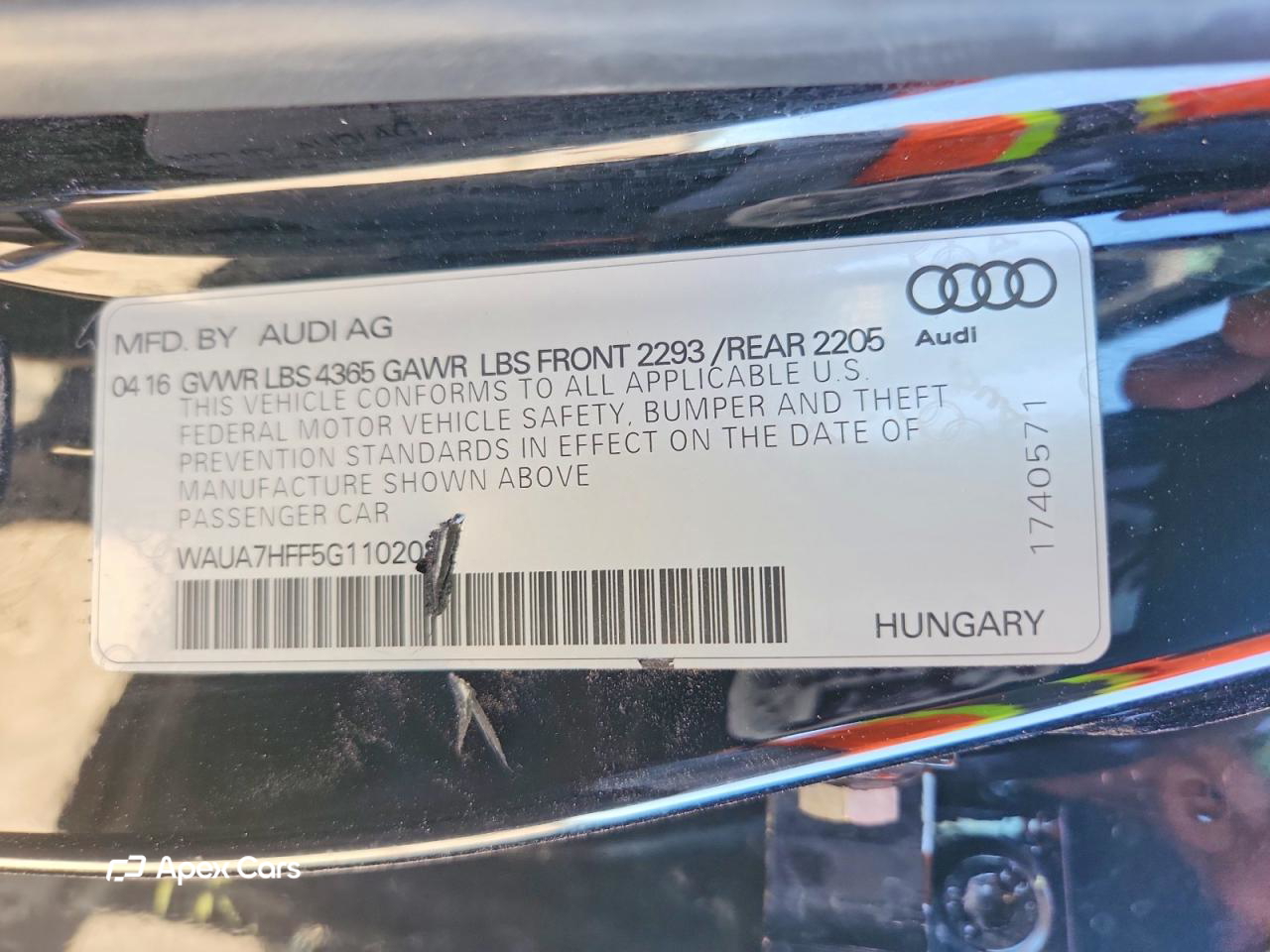 Audi A3 2016