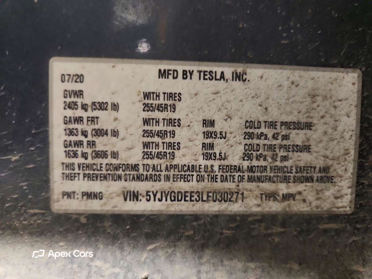 Tesla Model Y 2020