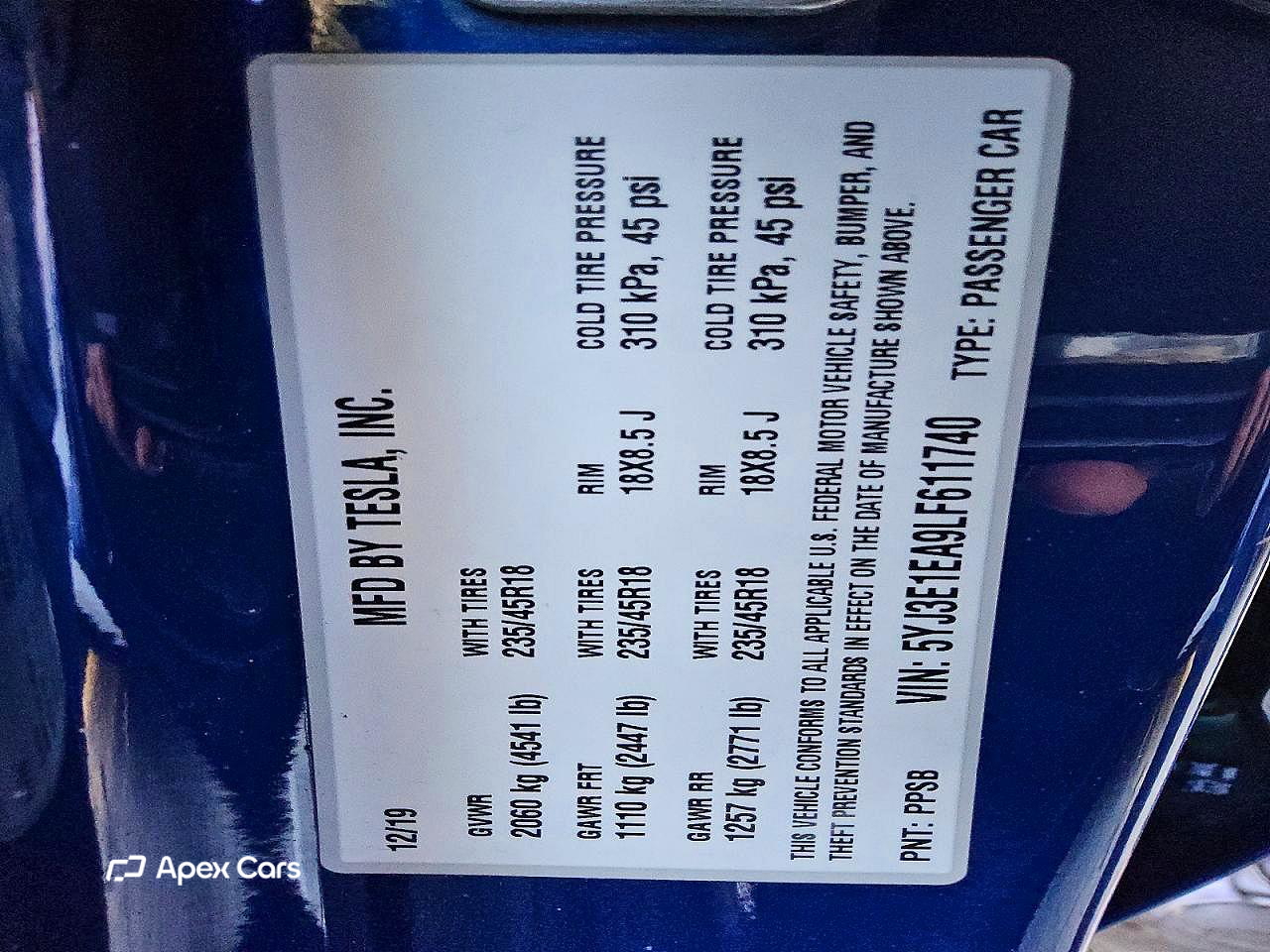 Tesla Model 3 2020