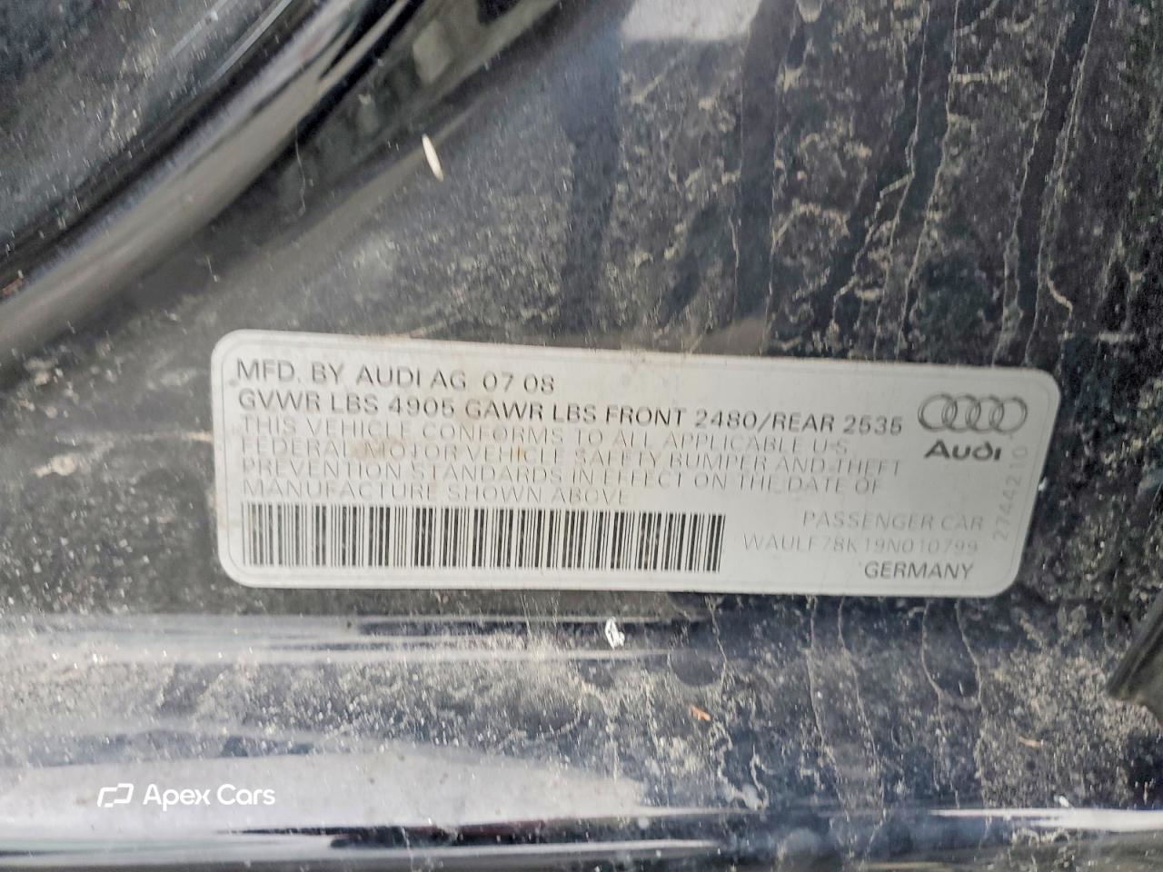 Audi A4 2009