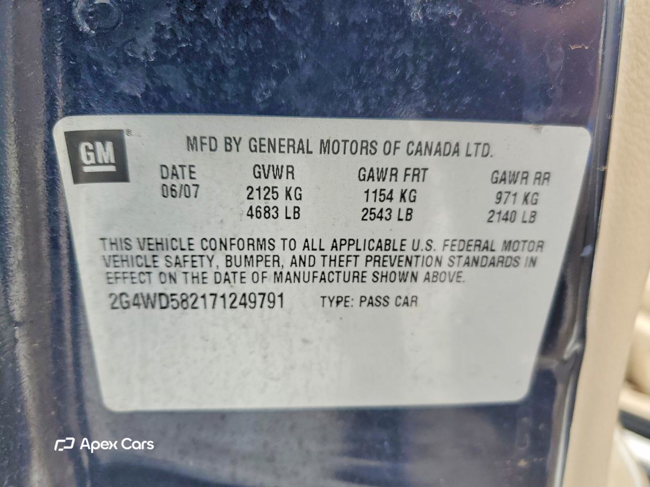 Buick LaCrosse 2007