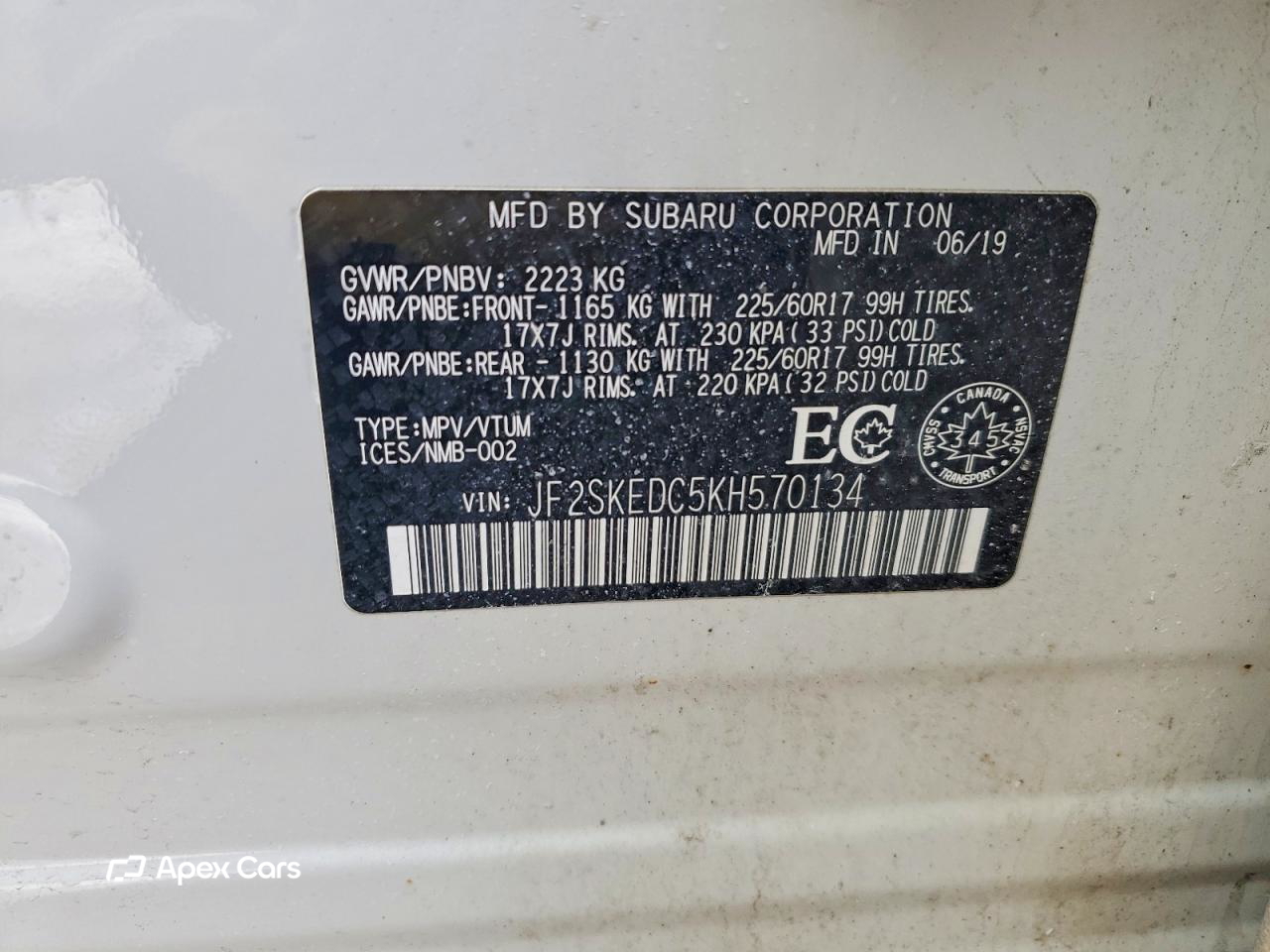 Subaru Forester 2019