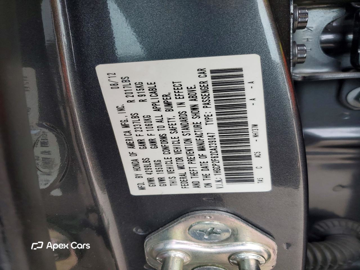 Honda Accord 2012