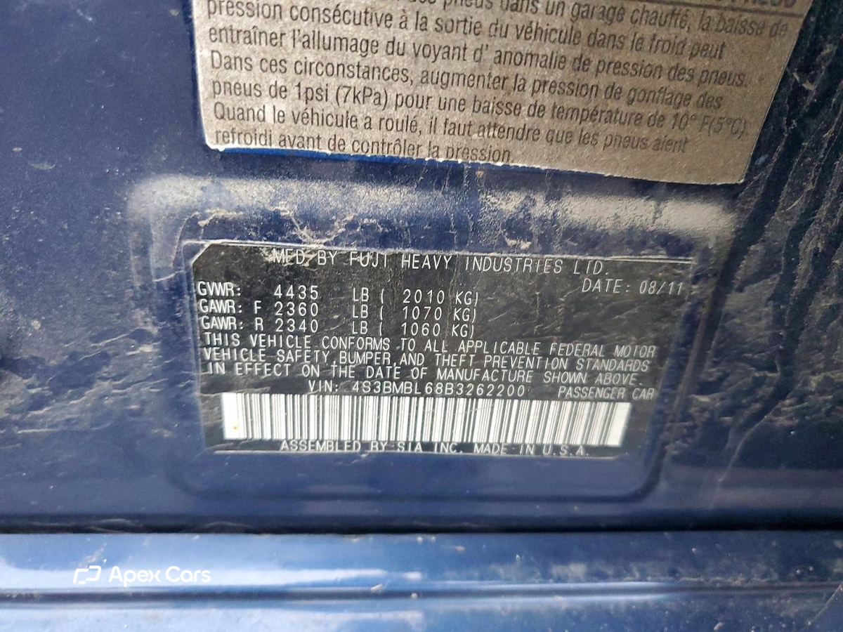 Subaru Legacy 2011