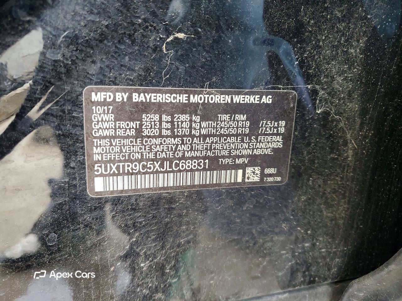BMW X3 2018