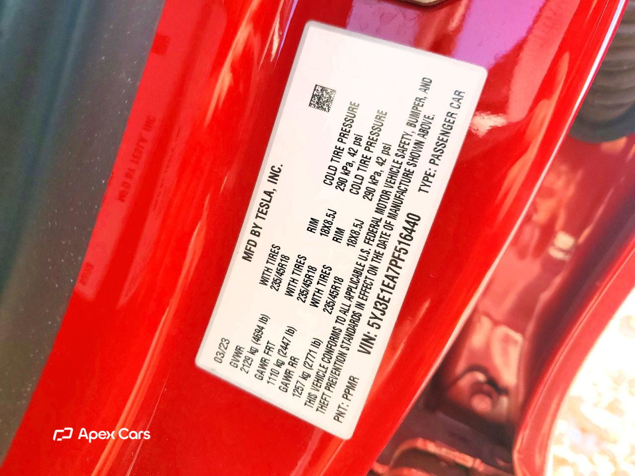 Tesla Model 3 2023