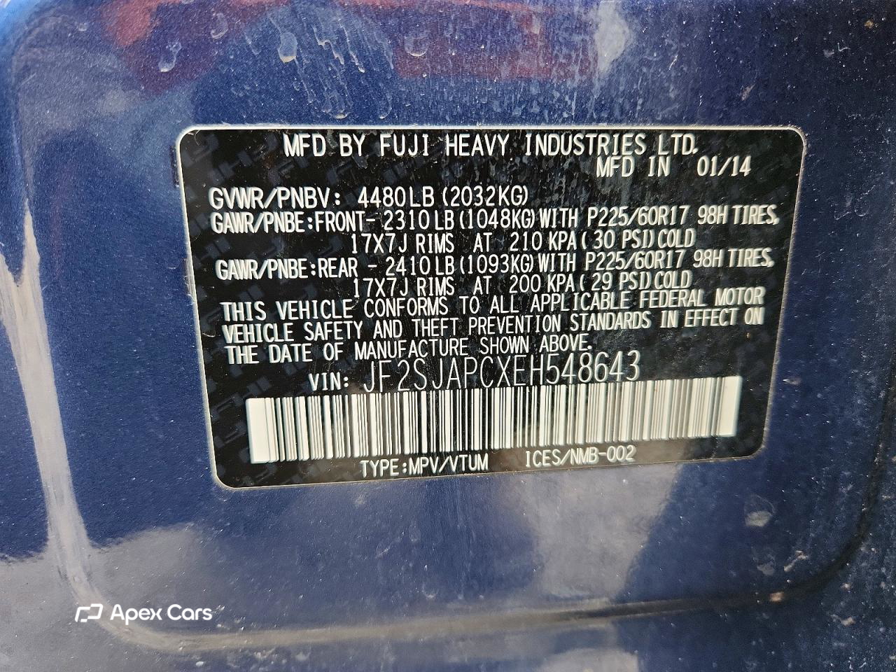 Subaru Forester 2014