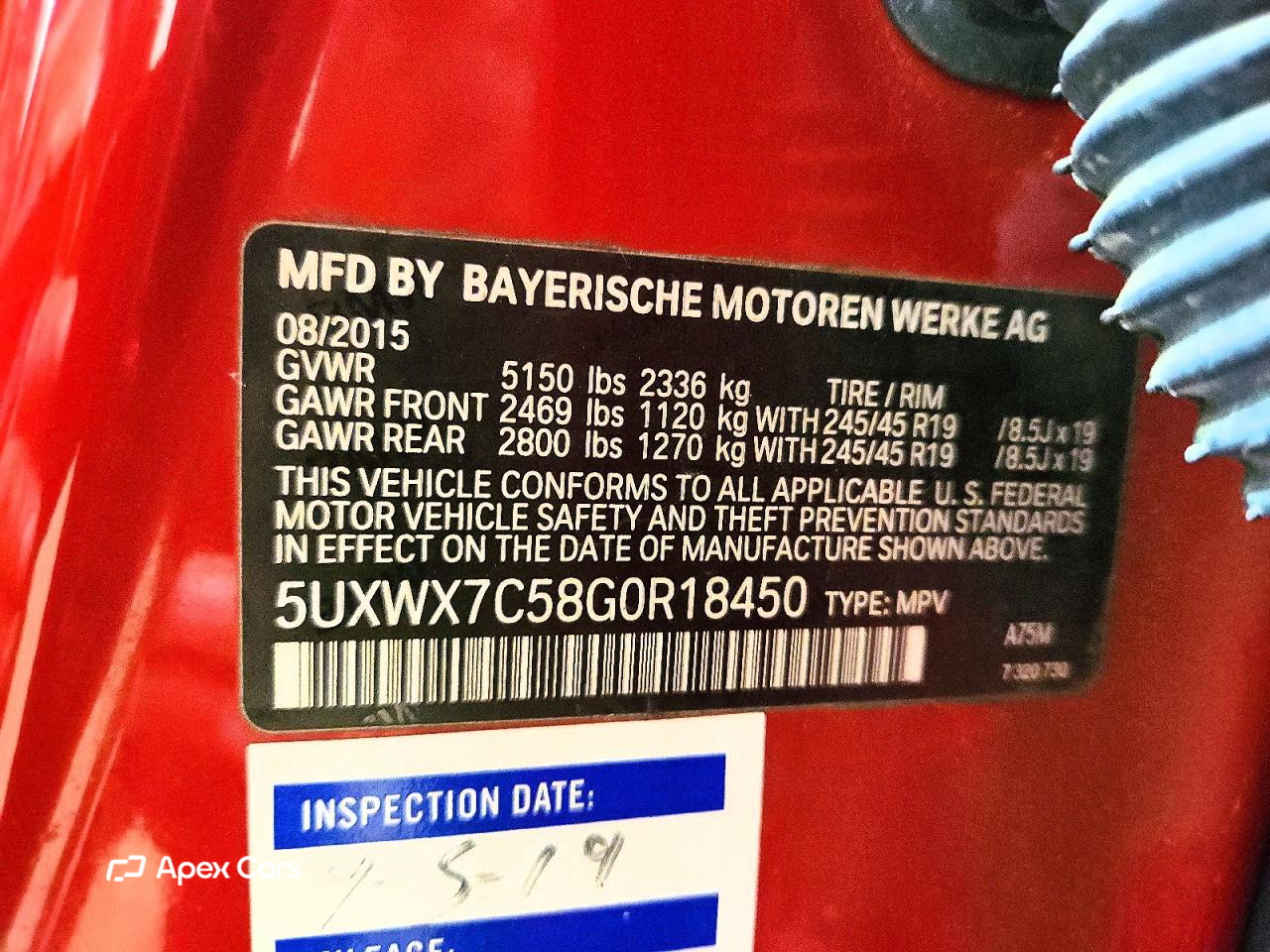 BMW X3 2016