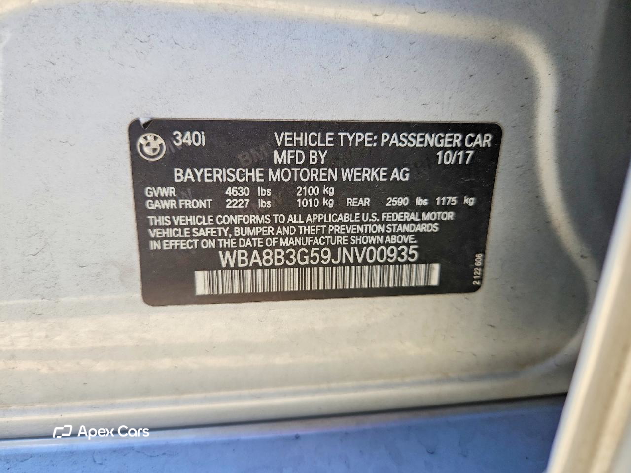 BMW Series 3 2018