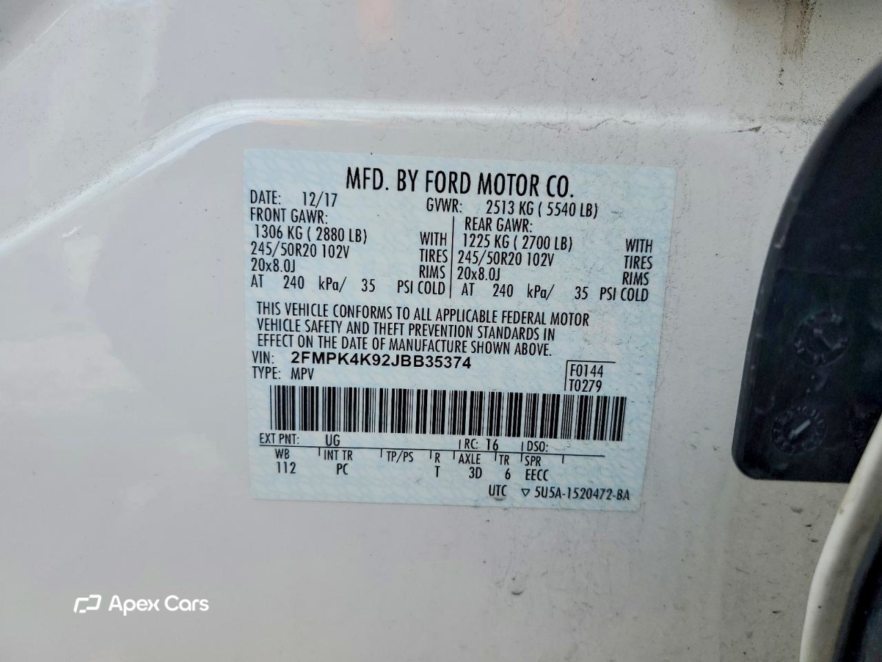 Ford Edge 2018