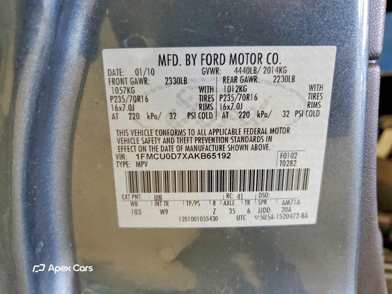Ford Escape 2010