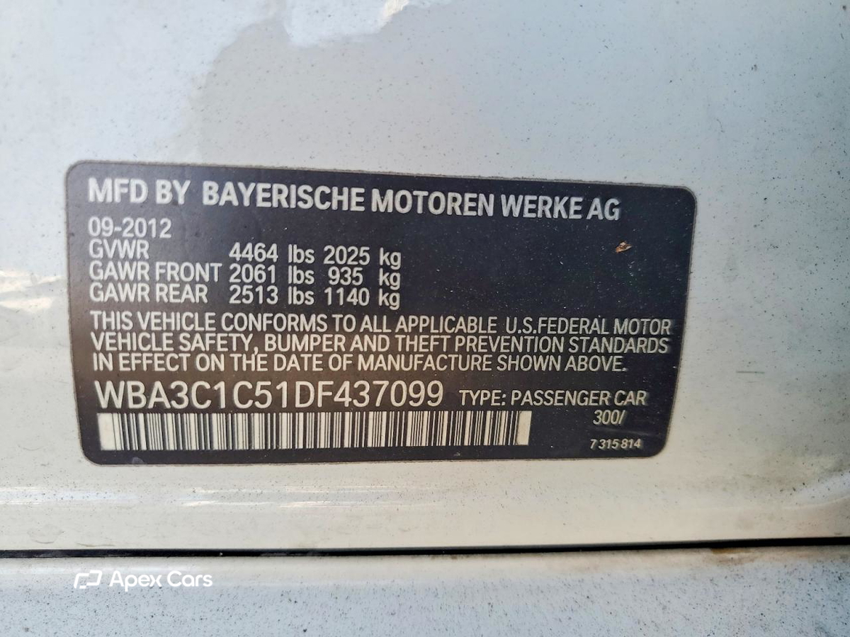 BMW Series 3 2013