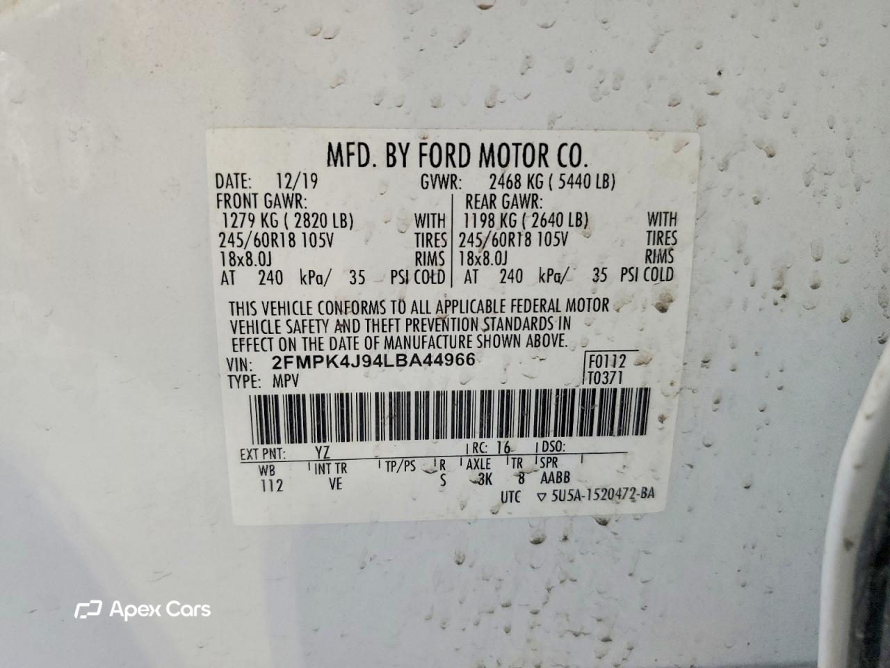 Ford Edge 2020