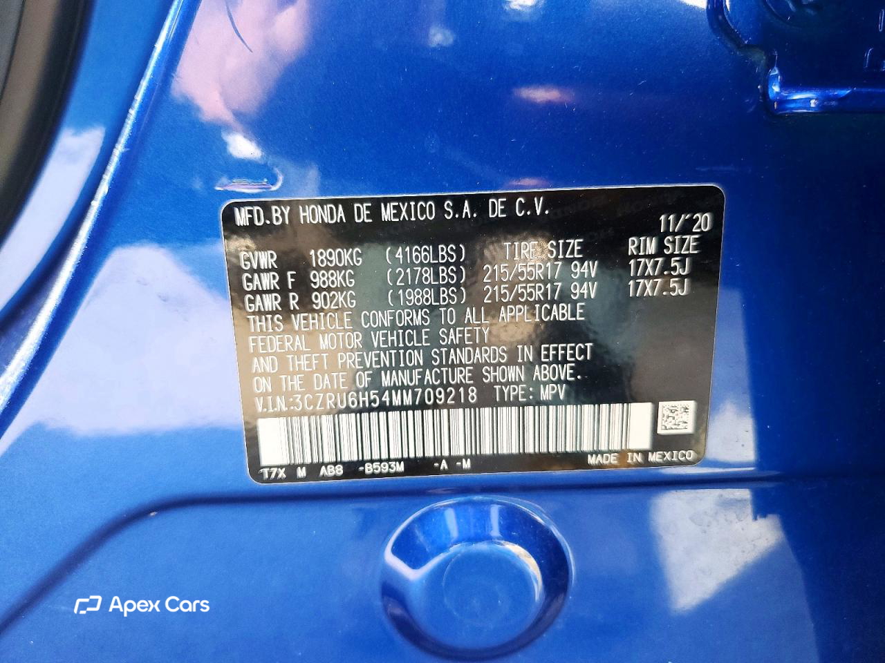 Honda HR-V 2021