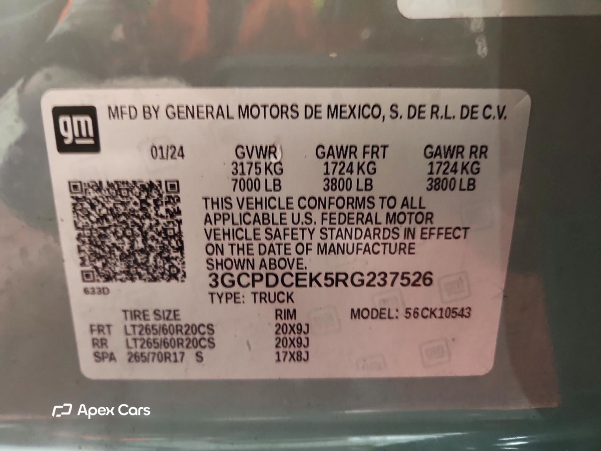 Chevrolet Silverado 2024