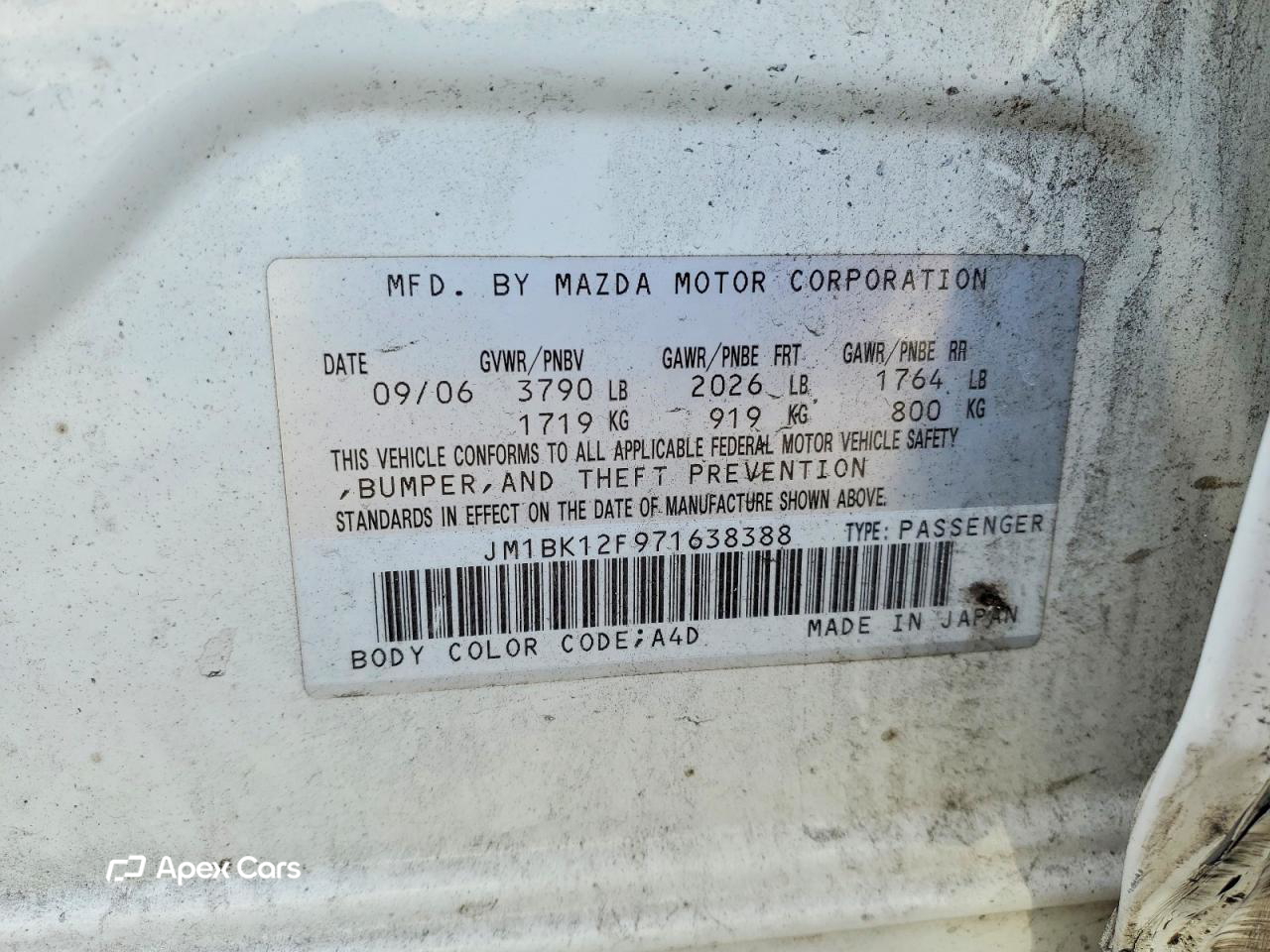 Mazda 3 2007