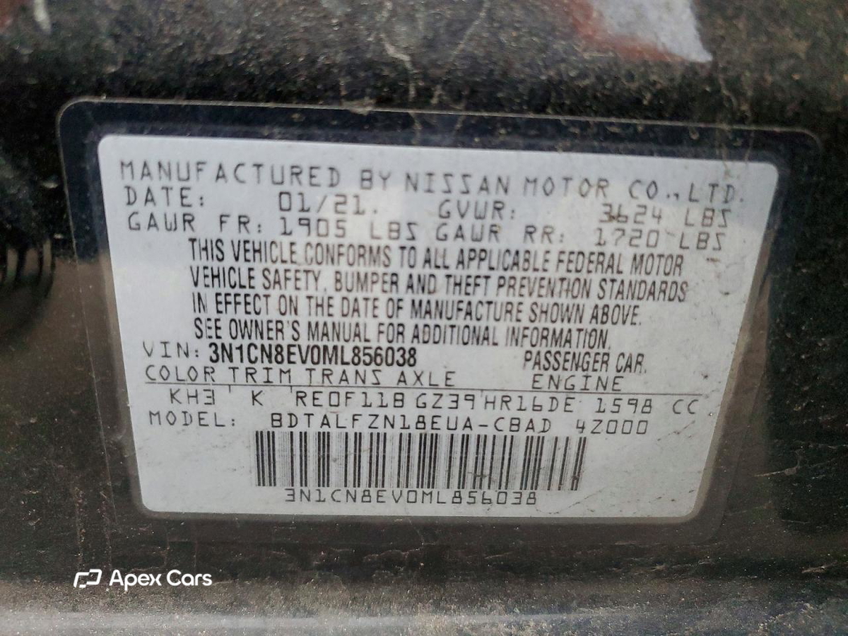 Nissan Versa 2021