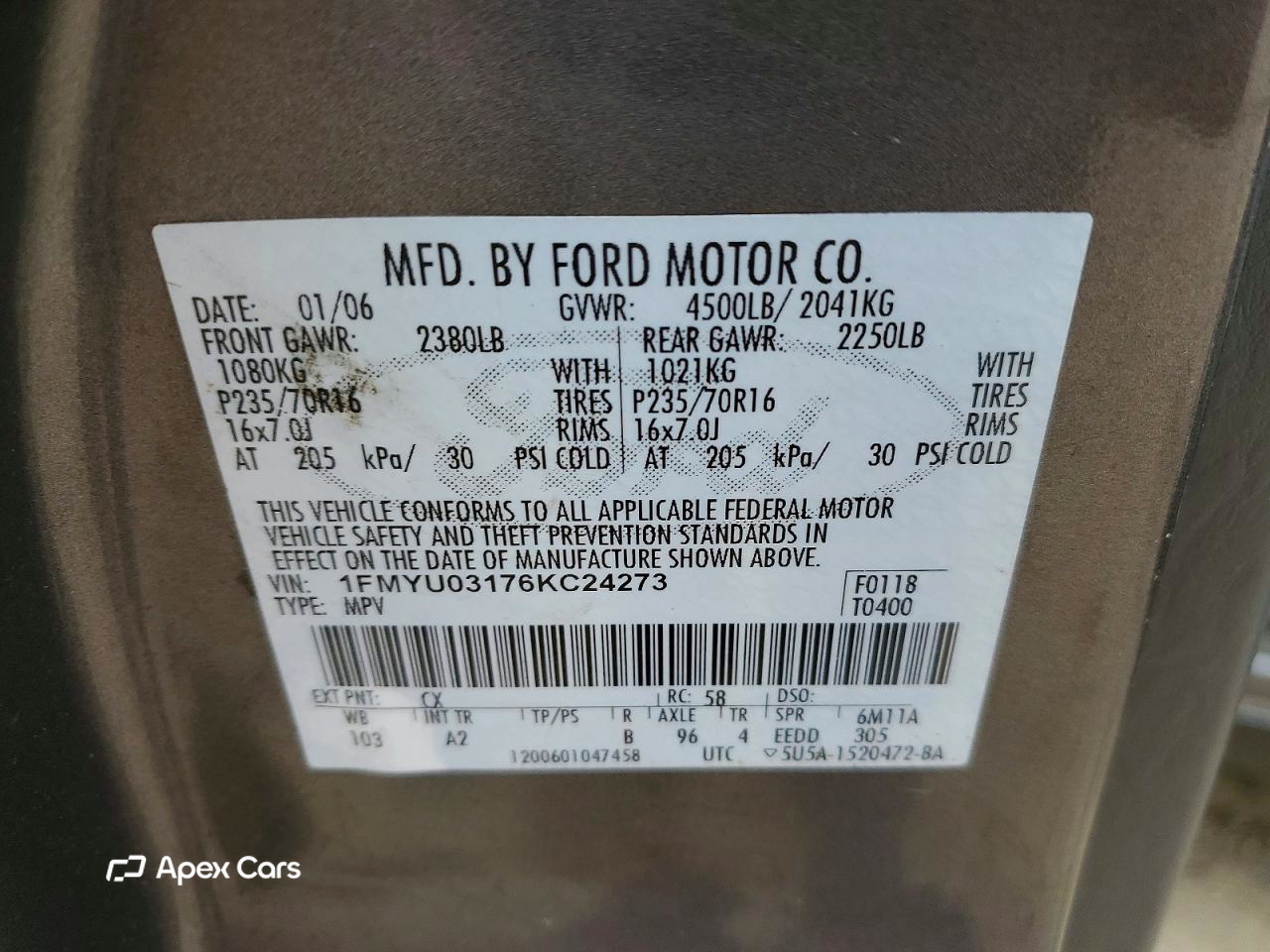 Ford Escape 2006