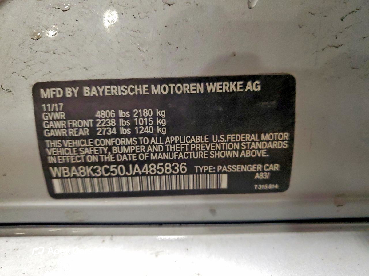 BMW Series 3 2018