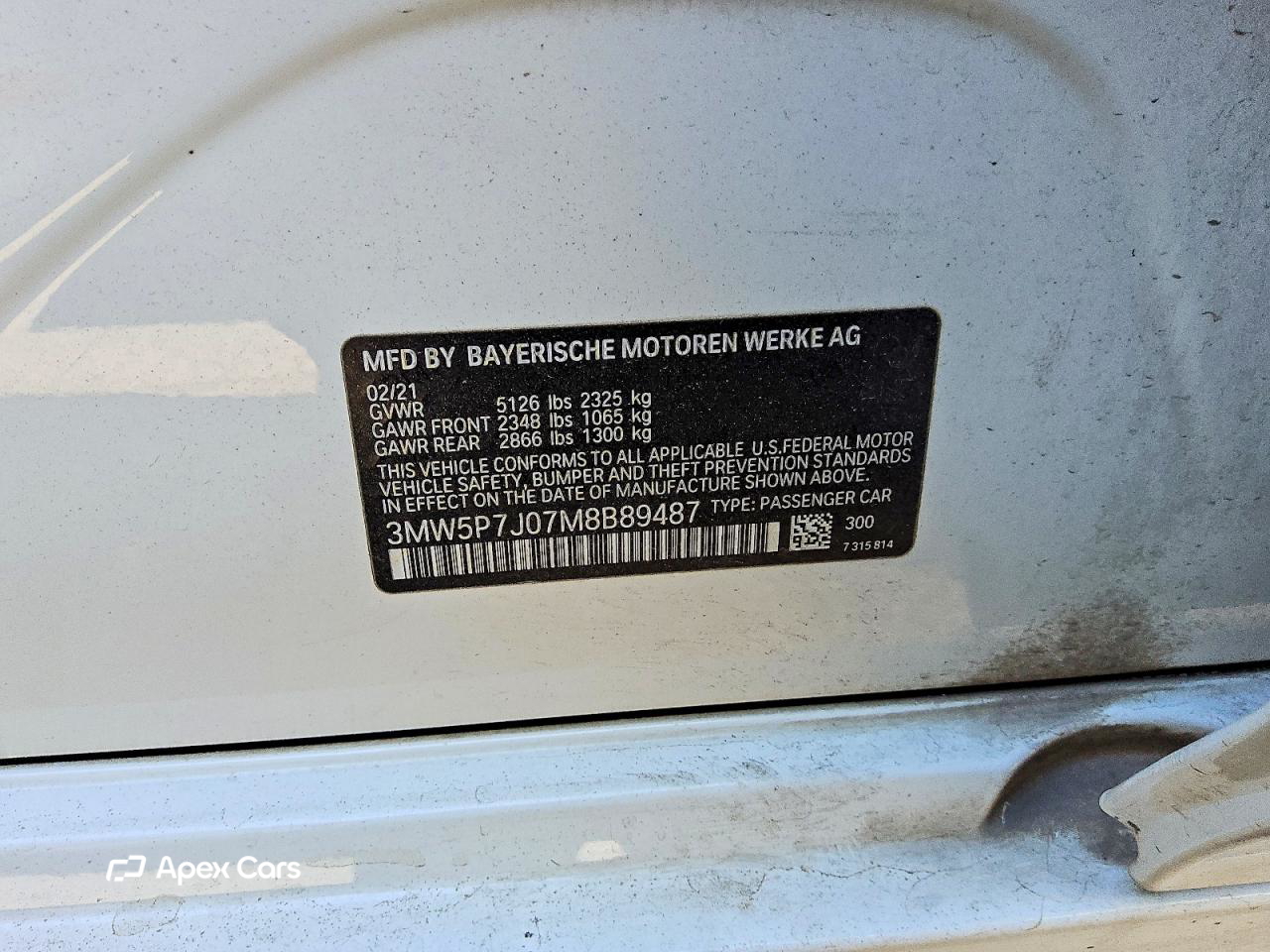 BMW Series 3 2021