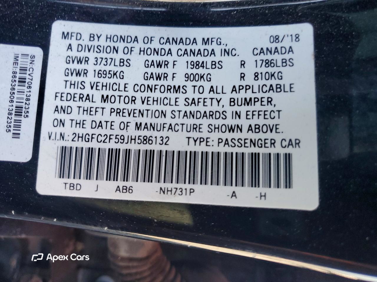 Honda Civic 2018
