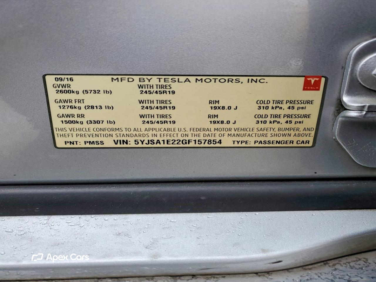 Tesla Model S 2016