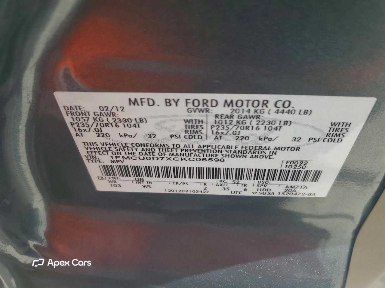 Ford Escape 2012