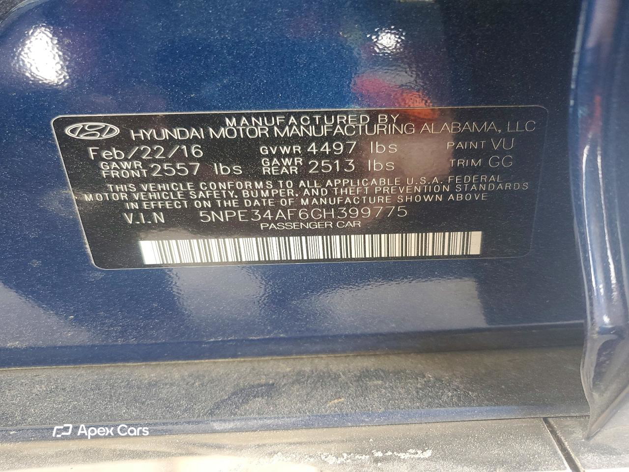 Hyundai Sonata 2016