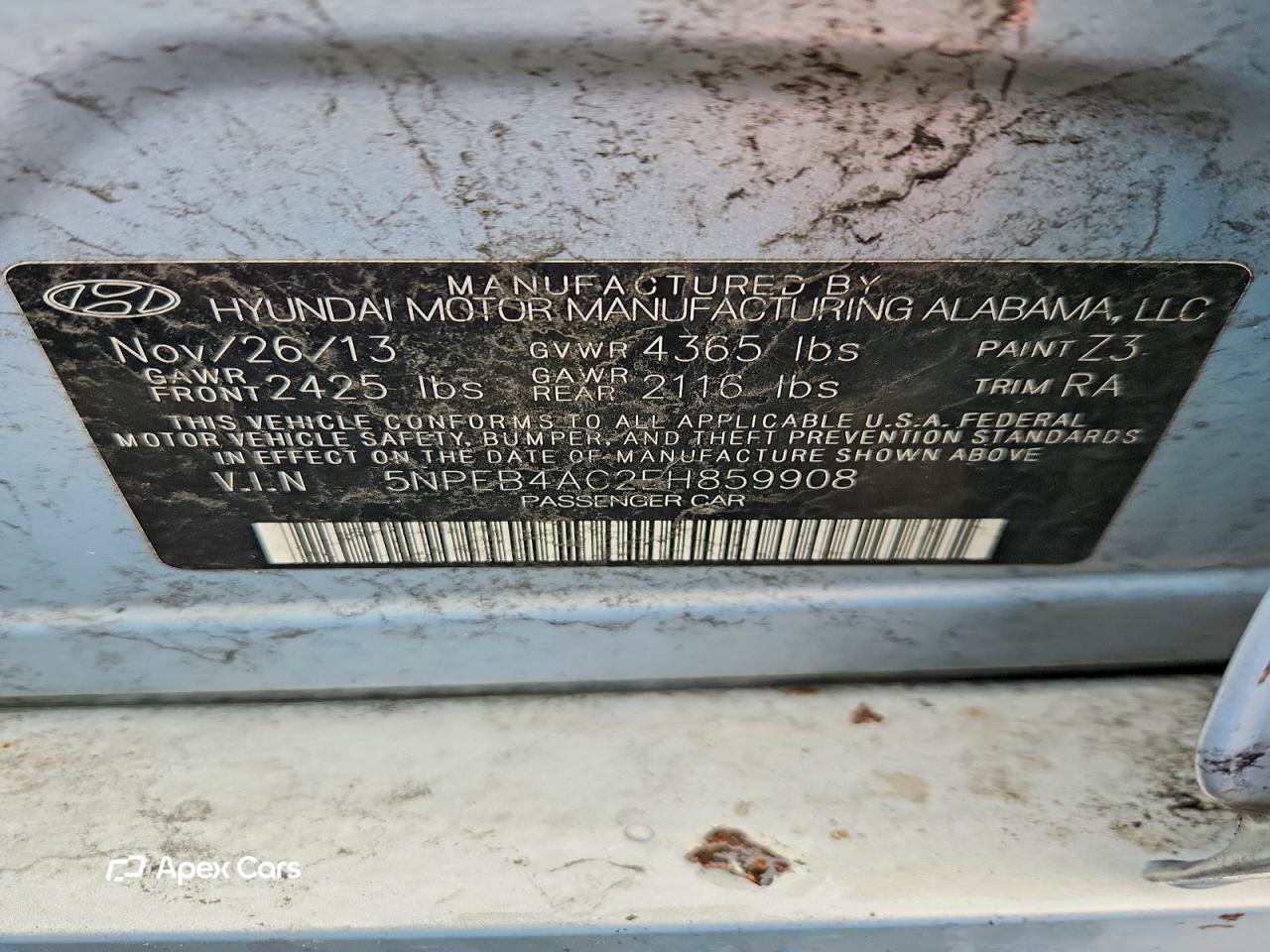 Hyundai Sonata 2014