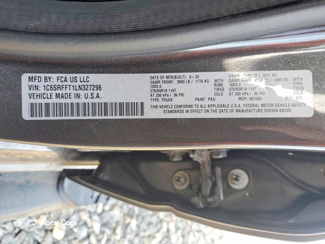RAM 1500 2020