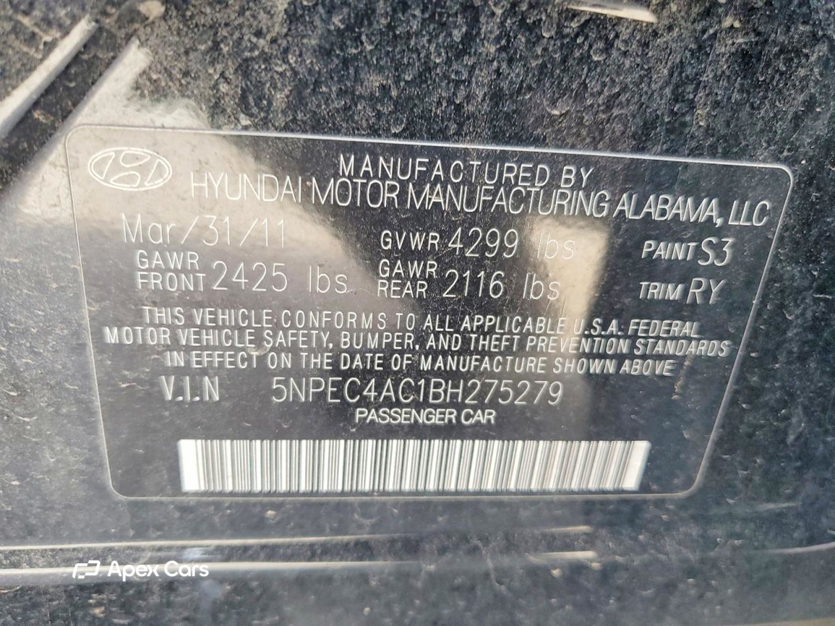 Hyundai Sonata 2011
