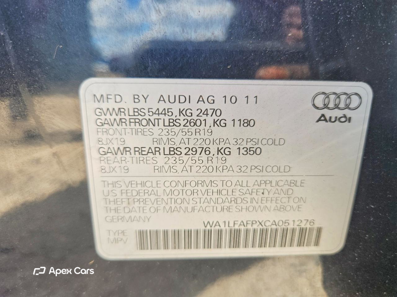 Audi Q5 2012