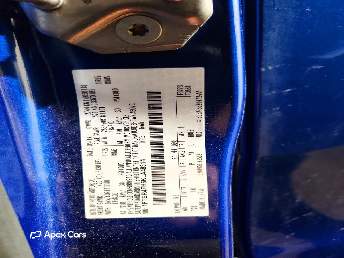 Ford Ranger 2019