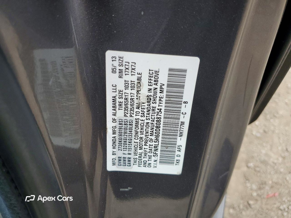 Honda Odyssey 2013