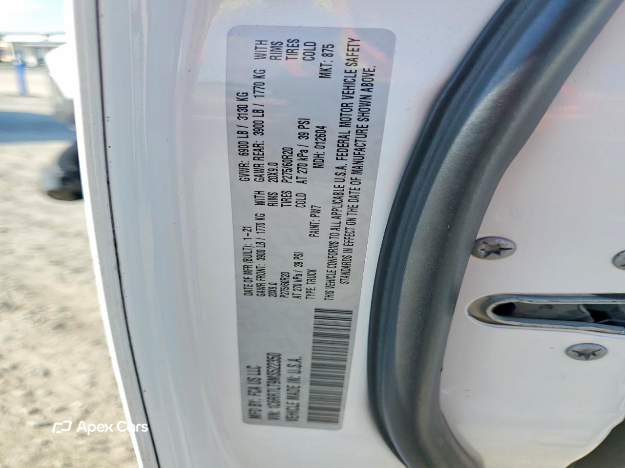 RAM 1500 2021