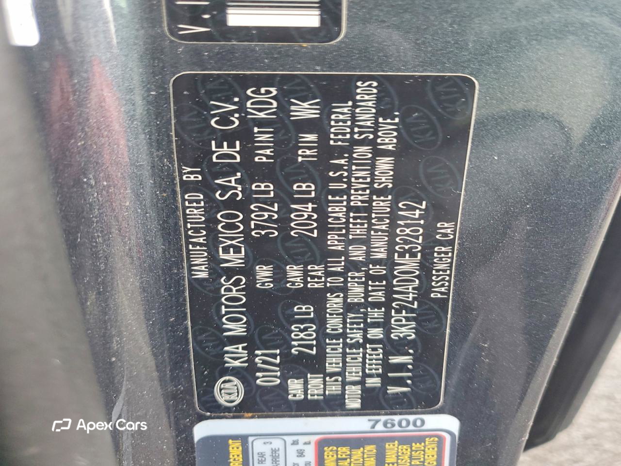 Kia Forte 2021