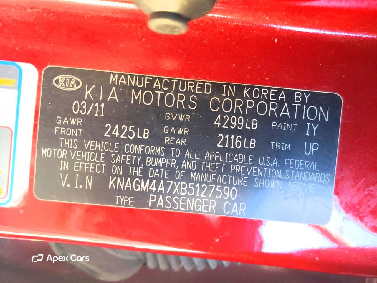 Kia Optima 2011
