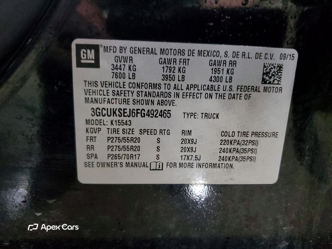 Chevrolet Silverado 2015