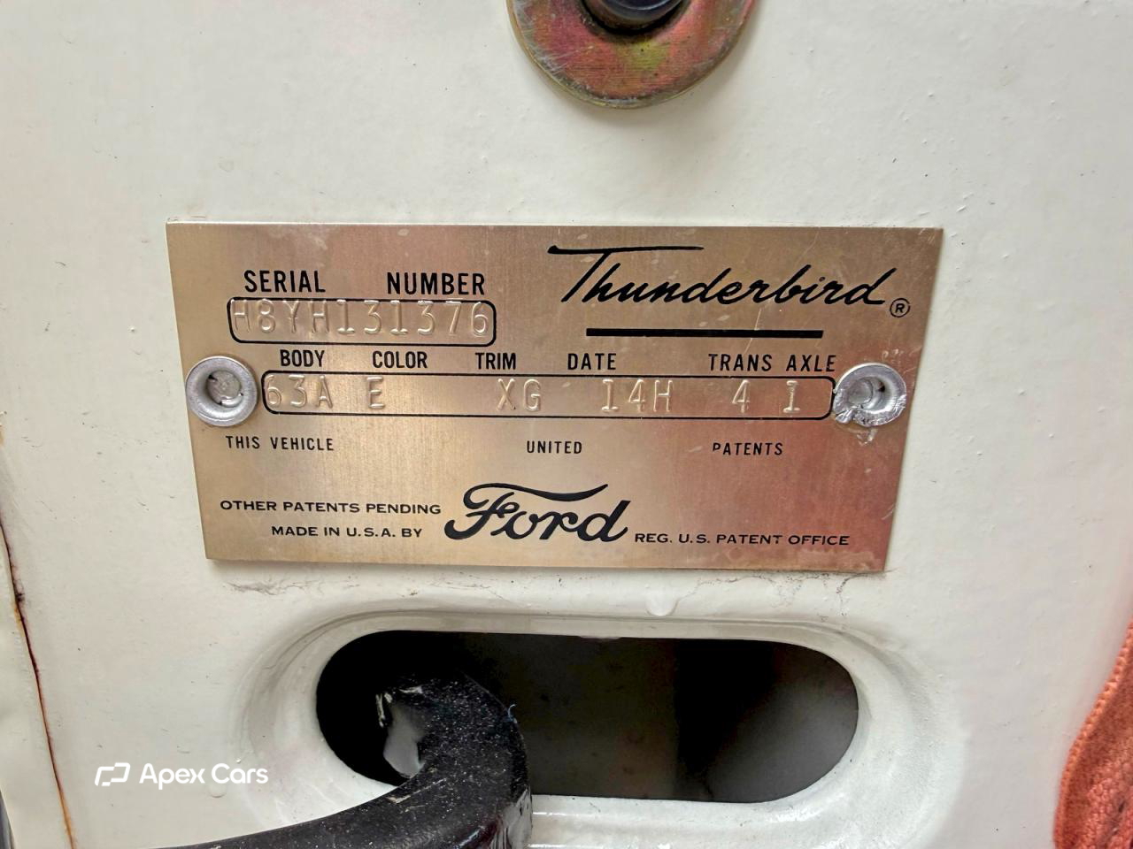 Ford Thunderbird 1958