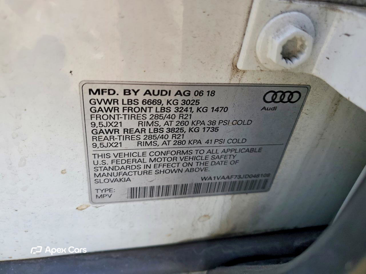 Audi Q7 2018