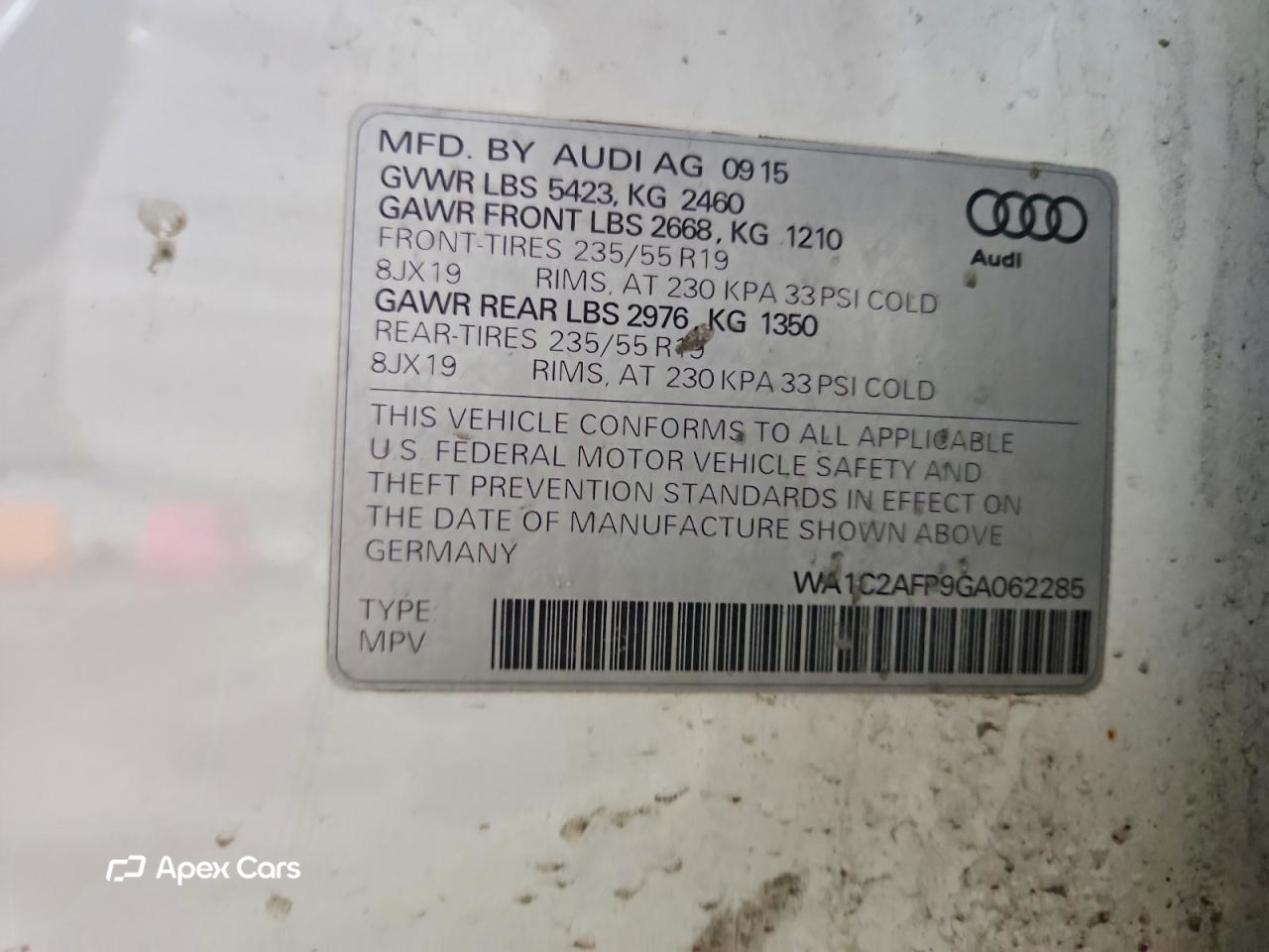 Audi Q5 2016