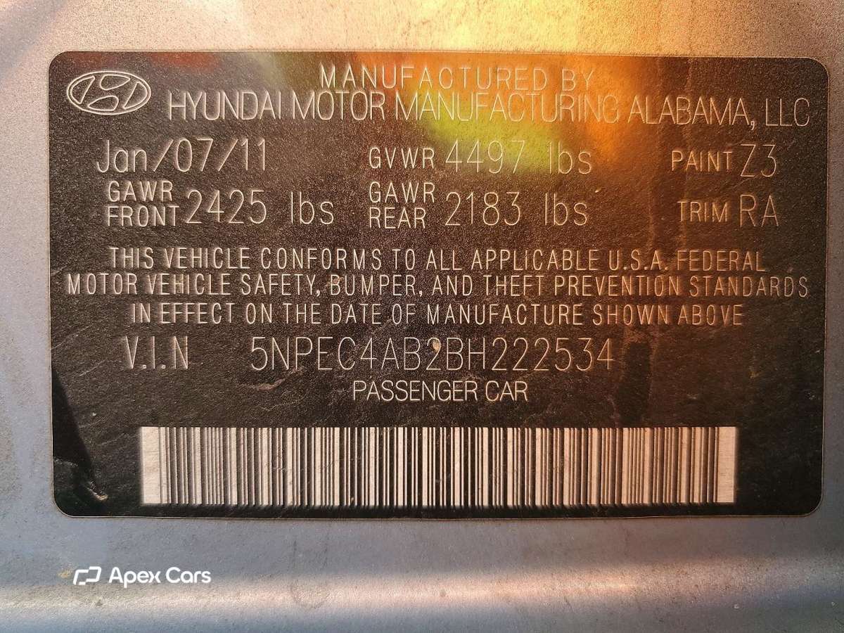 Hyundai Sonata 2011