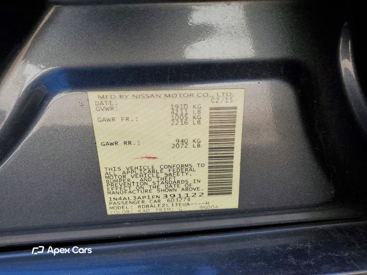 Nissan Altima 2015