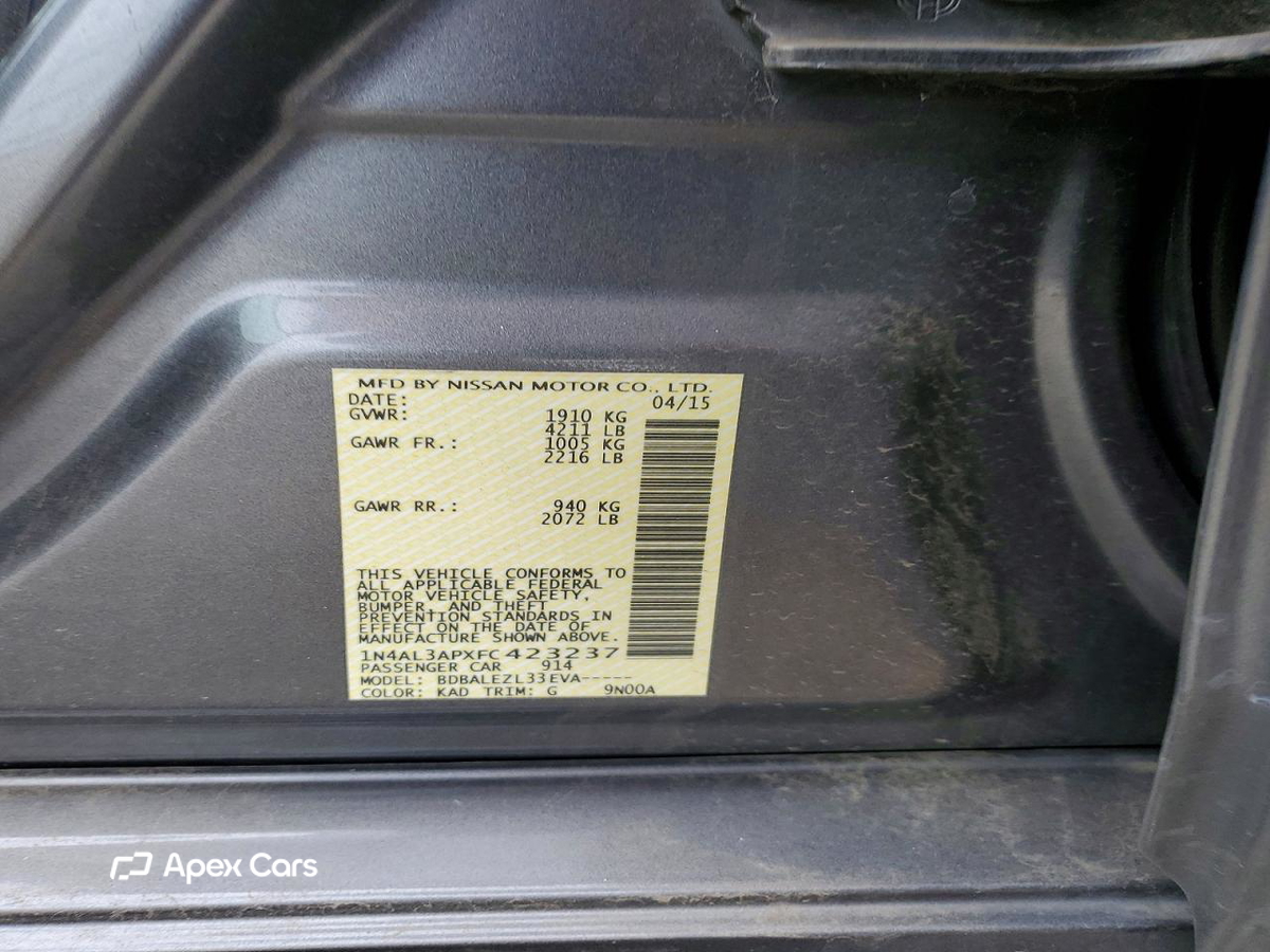 Nissan Altima 2015