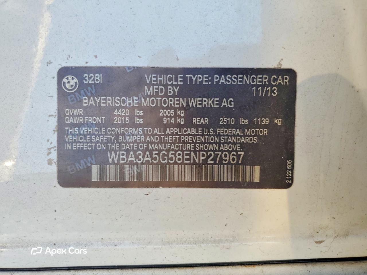 BMW Series 3 2014