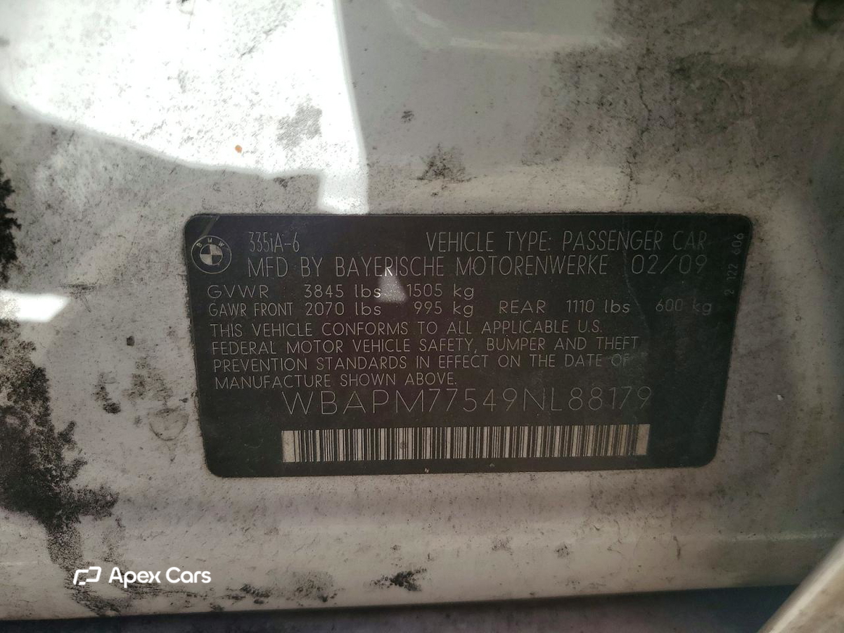 BMW Series 3 2009
