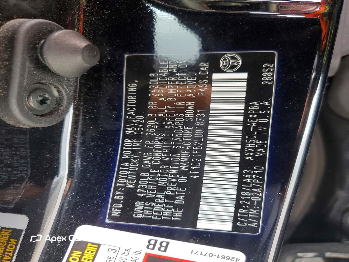 Toyota Avalon 2020