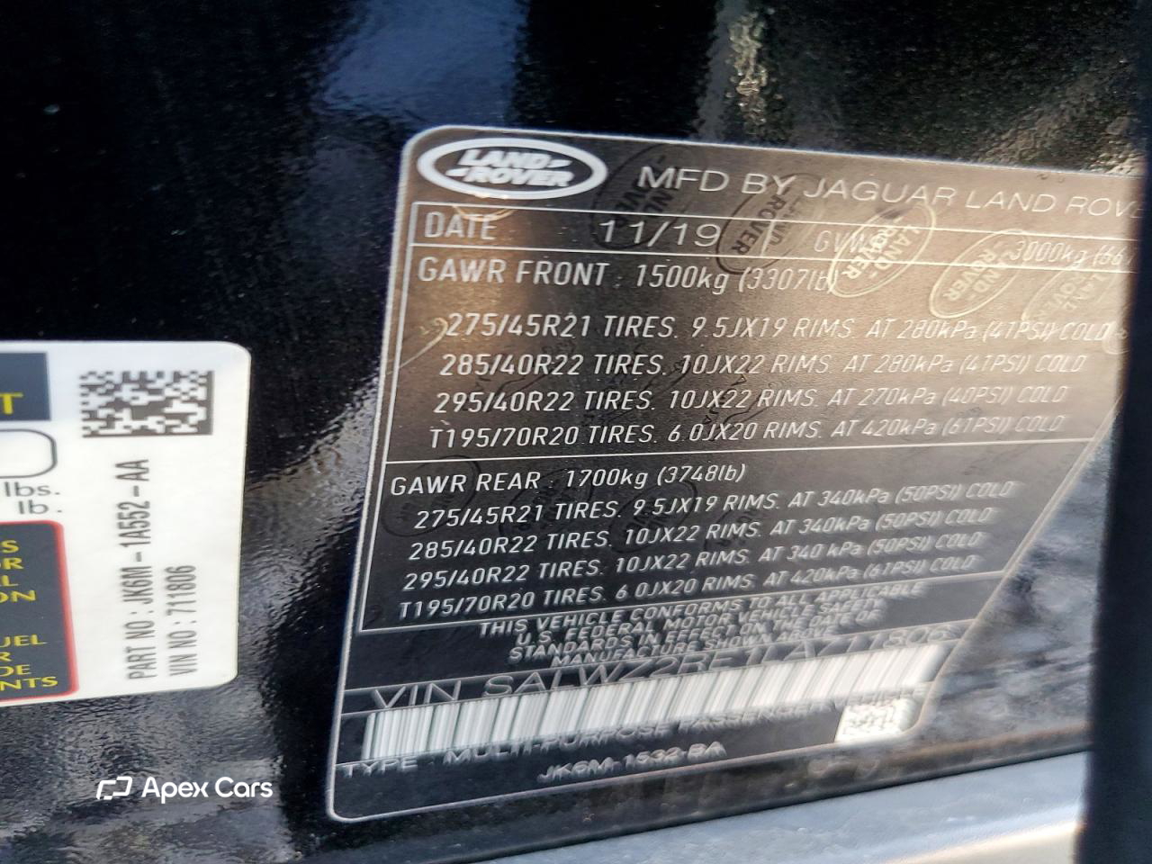Land Rover Range Rover 2020